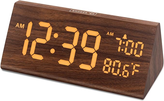 DreamSky Wooden Digital Alarm Clock by DreamSky