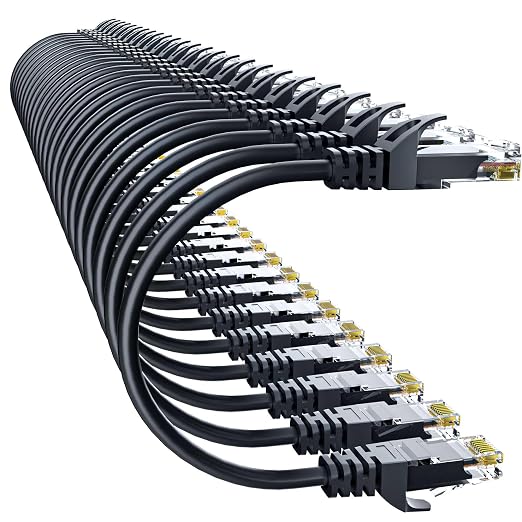 Cat 6 Ethernet Cable 3FT, Cat6 Ethernet Patch Cable 10Gbps, High-Speed UTP Cat6 by 10Gsupxsel