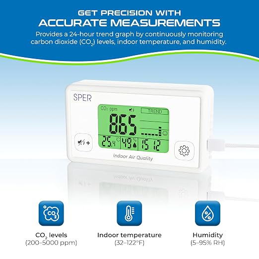 Sper Scientific Indoor Air Quality Monitor - Image 3