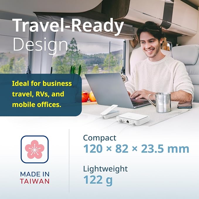 D-Link AX3000 Wi-Fi 6 Portable VPN Travel Router, Business-Grade Security - Image 10