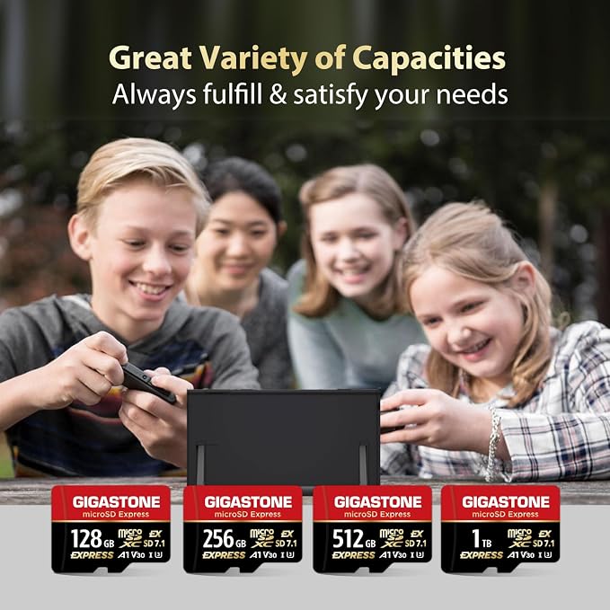 【Designed for Switch 2】 GIGASTONE 128GB microSD Express R/W 880/500MB/s SDXC - Image 7