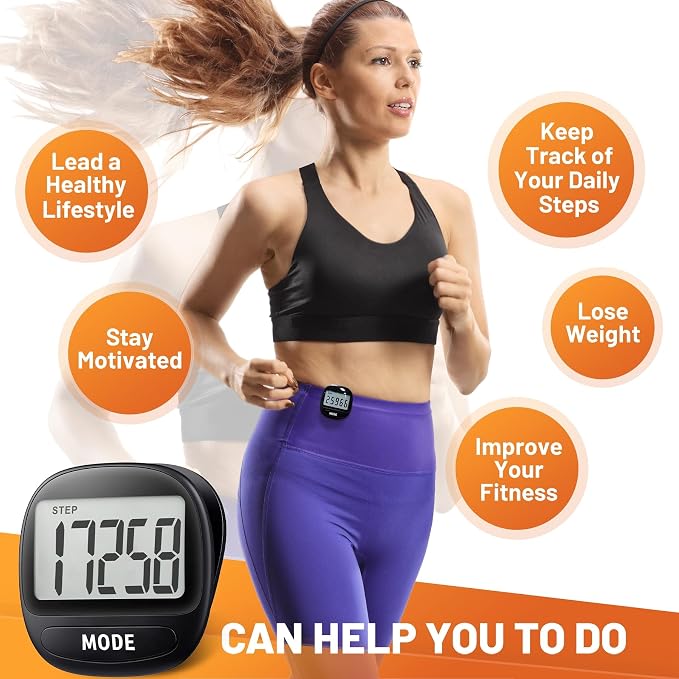 3D Pedometer for Walking Running Sports - Image 4