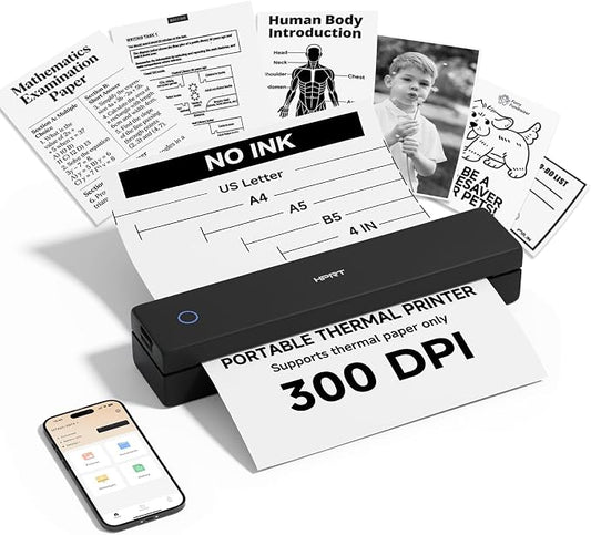 HPRT Inkless Portable Printer Wireless by HPRT