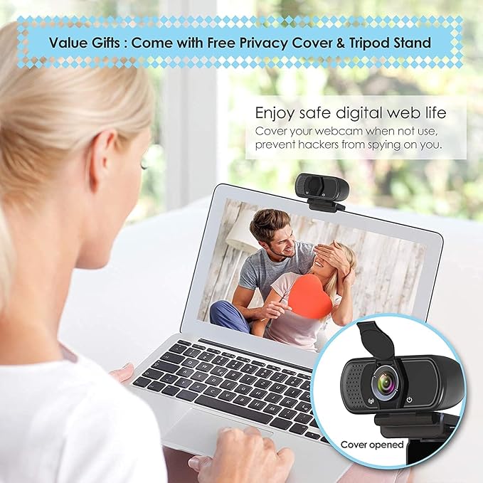 USB C Webcam for Switch 2 / PC: 1080P HD Web Cam - Image 5