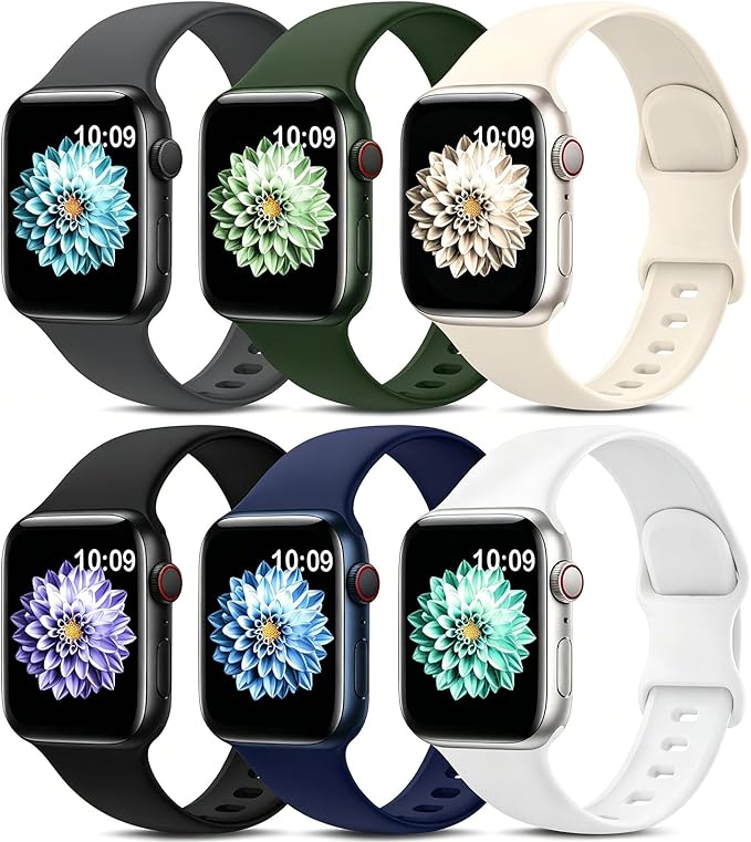 6 Pack Sport Bands Compatible by AMSKY