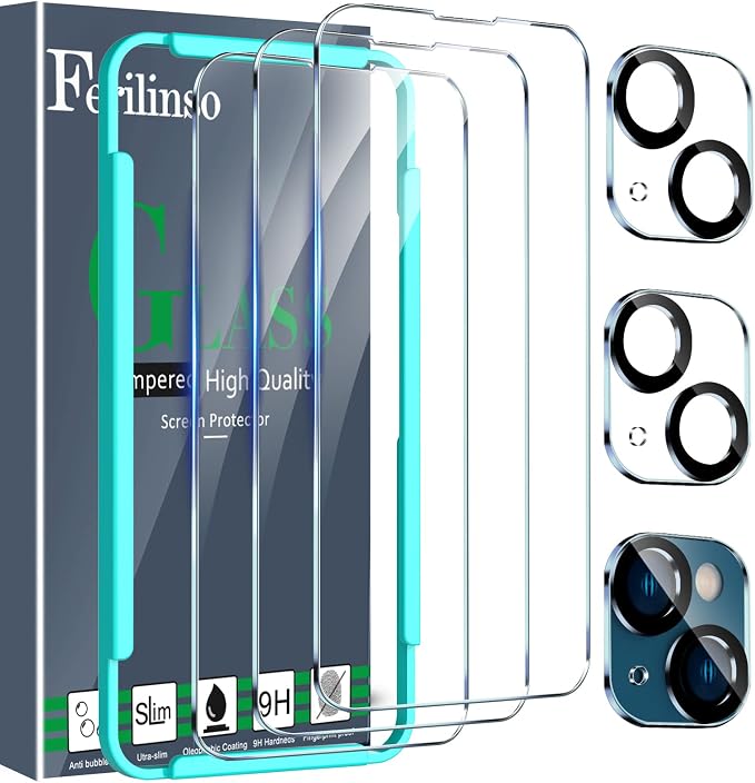 Ferilinso 3 Pack Screen Protector by Ferilinso
