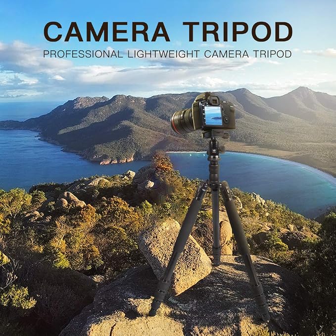 SIRUI Traveler 7A 65.55'' Aluminum Camera Tripod, E-10 Panorama Ball Head and - Image 7