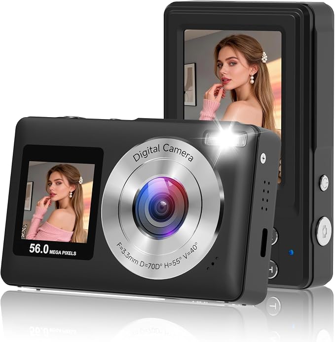 Digital Camera, 2026 Upgraded 56MP Camera by CEYE