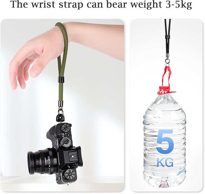 VOVMOEYA Camera Wrist Strap Rope, Camera Hand Strap Compatible - Image 3