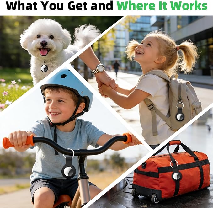 4-Pack Air Tracker Tags Compatible - Image 7
