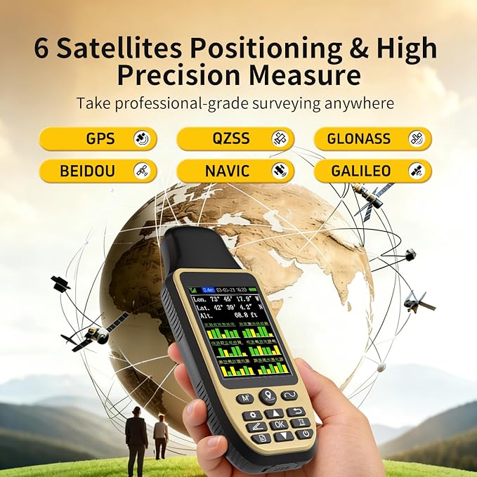 ZL660 Land Surveying Equipment, Intuitive Operation Handheld GPS - Image 7