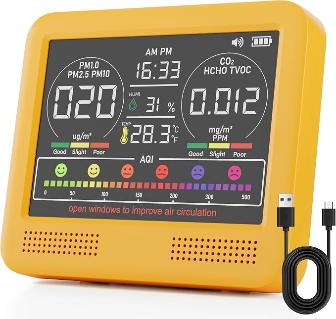 16-in-1 Indoor Air Quality Monitor by Unknown