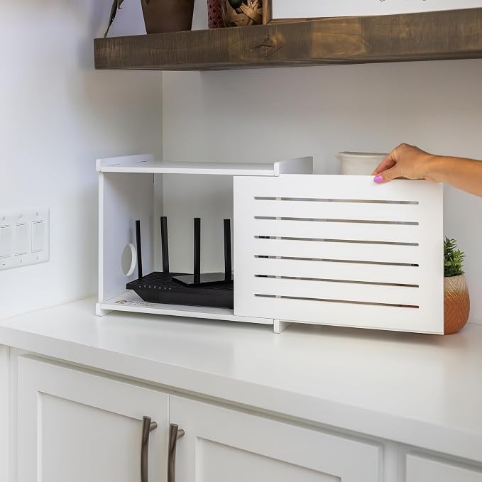 Wooden WiFi Router Storage Box - Image 7