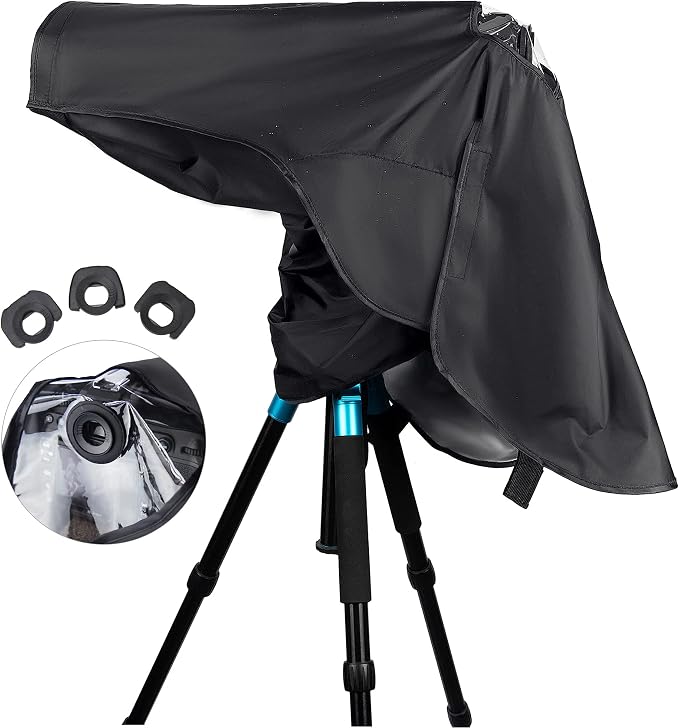 Professional DSLR Camera Rain Cover Gear Large Sleeve Protection by Kiorafoto