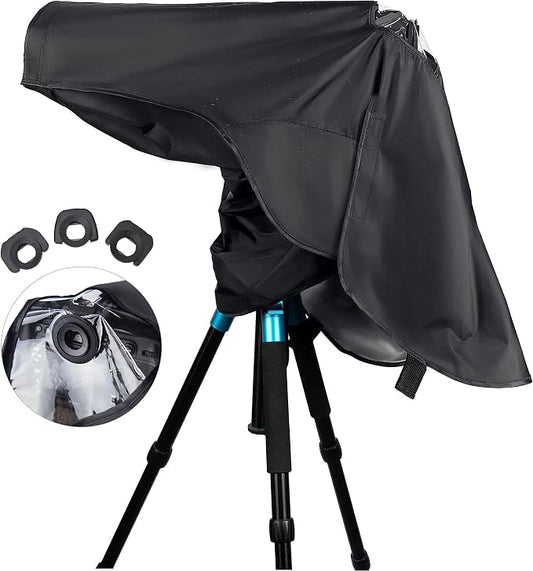 Professional DSLR Camera Rain Cover Gear Large Sleeve Protection by Kiorafoto