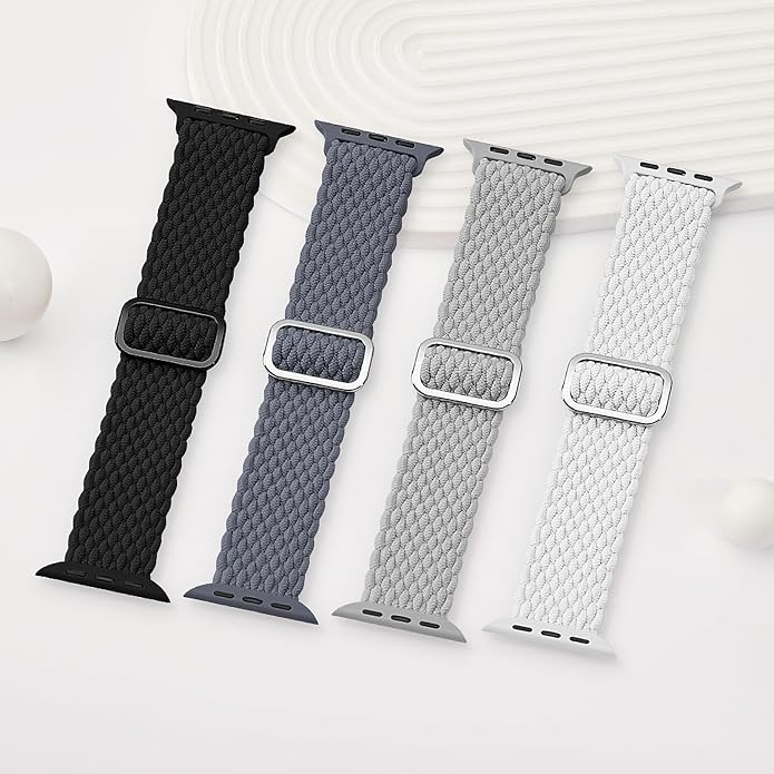 4 Pack Braided Stretchy Bands Compatible - Image 8