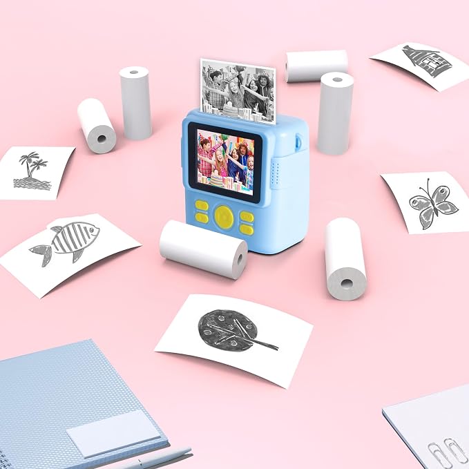 12 Rolls Instant Print Camera for Kids Refill Print Paper - Image 6