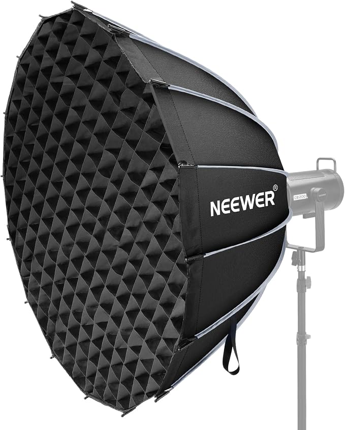 NEEWER Parabolic Softbox Kit, 47.2" Bowens Mount Soft Box by Neewer