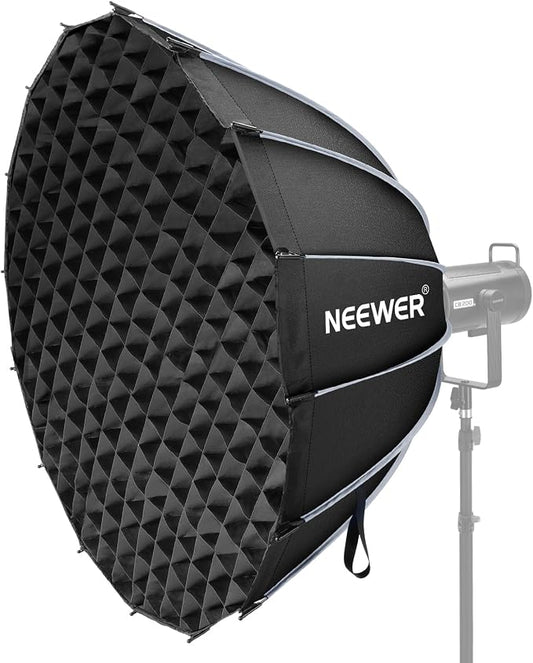 NEEWER Parabolic Softbox Kit, 47.2" Bowens Mount Soft Box by Neewer