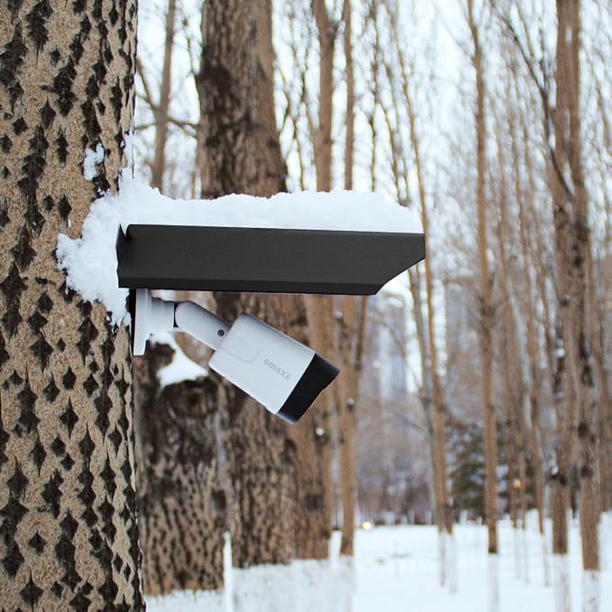 OOSSXX Universal Outdoor Security Camera Sun Rain Cover Shield - Image 3
