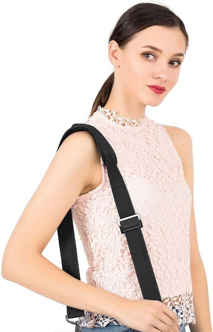 MOSISO 56 inch Shoulder Strap, Adjustable Thick Soft Universal Replacement - Image 2