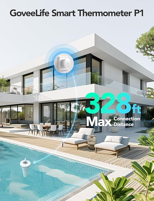 GoveeLife WiFi Pool Thermometer P1 Wireless App Easy Read, Smart Digital - Image 3