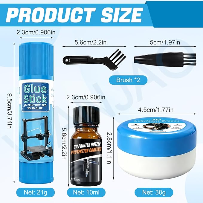 5PCS 10ml 3D Printer Nozzle Cleaning Coating 50g Printer Glue Stick 30g Printer - Image 7