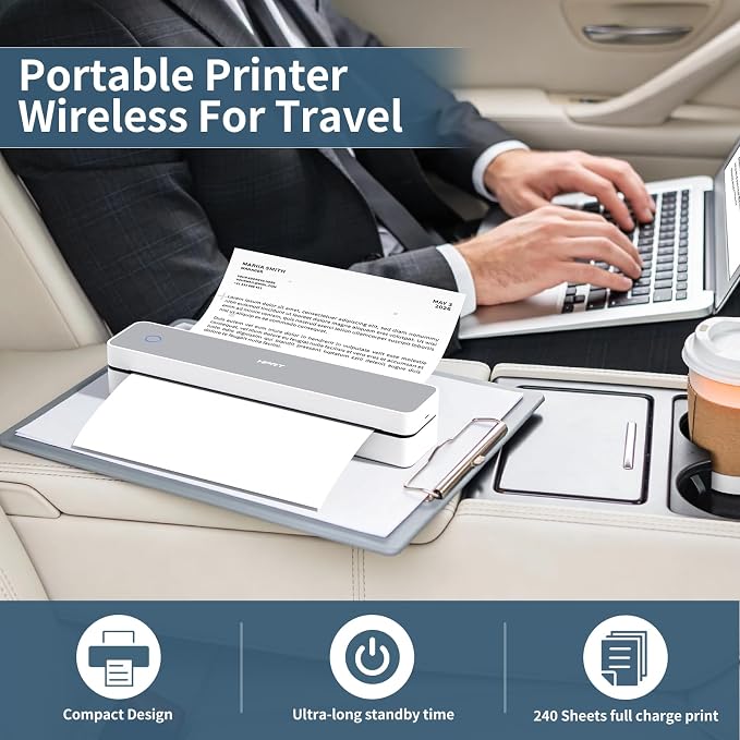 HPRT Inkless Portable Printer Wireless - Image 6