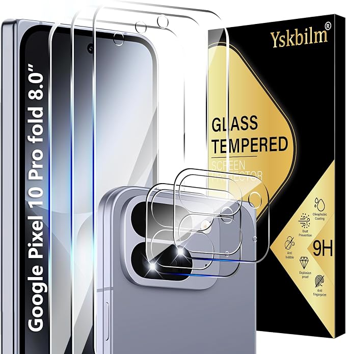 Glass Screen Protector for Google Pixel 10 Pro Fold by Unknown