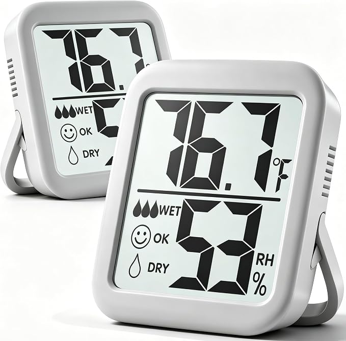 Antonki 2 Pack Room Thermometer by Antonki