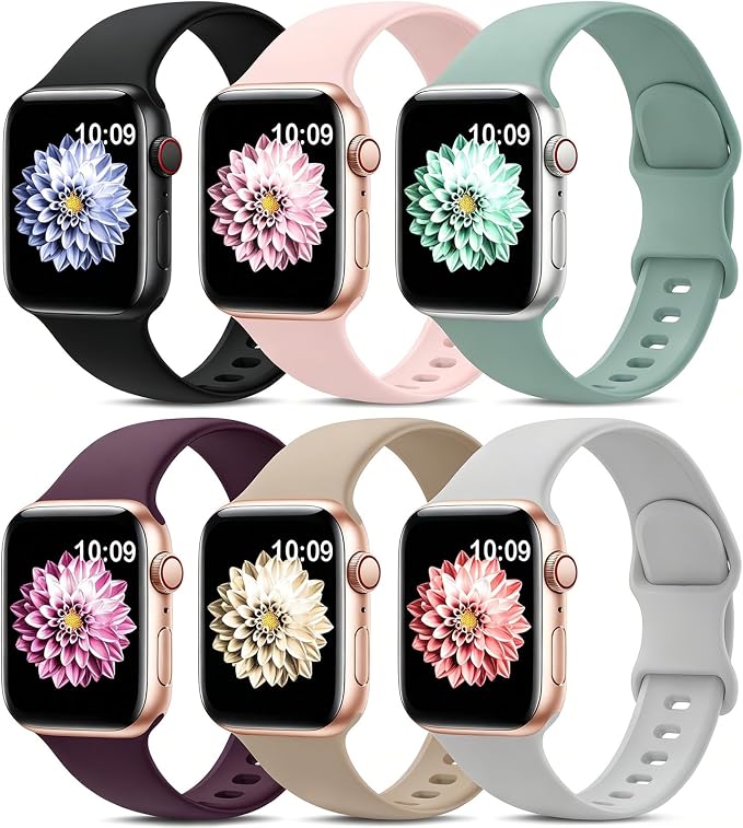 6 Pack Sport Bands Compatible by AMSKY