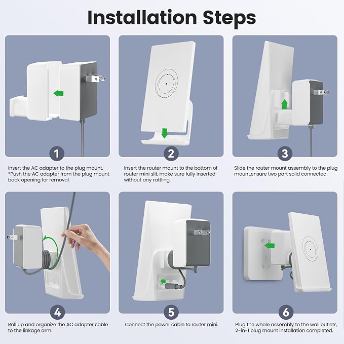 Starlink Router Mount, 2 in1 Wall Mount - Image 4