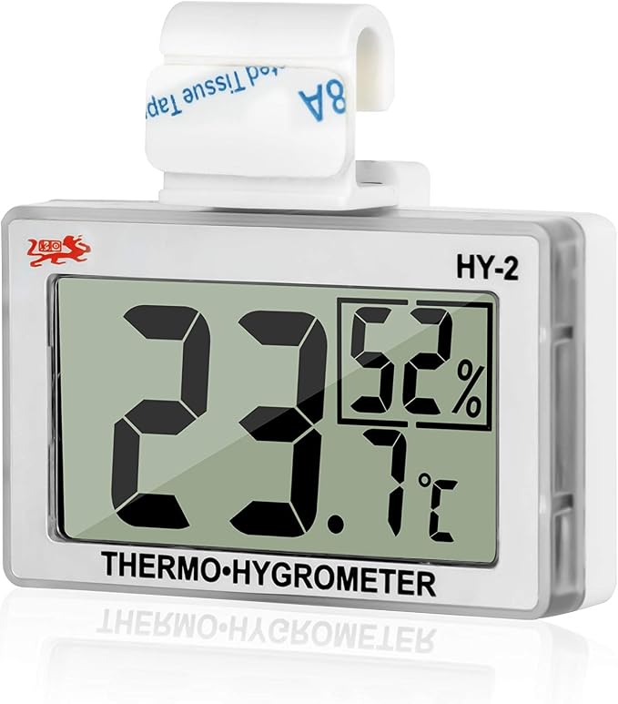 Digital Reptile Thermometer for Tank, Temperature and Humidity Monitor - Image 3