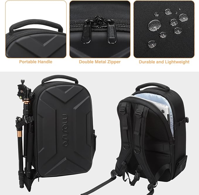 MOSISO Camera Backpack, DSLR/SLR/Mirrorless Photography Camera Bag Waterproof - Image 5