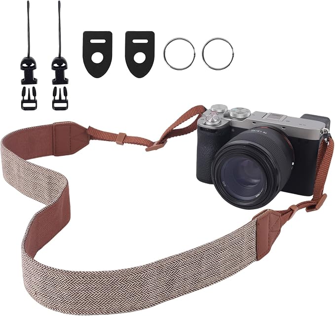 Camera Strap, Premuim Cotton Neck Shoulder Strap, Adjustable Neck Belt by Unknown
