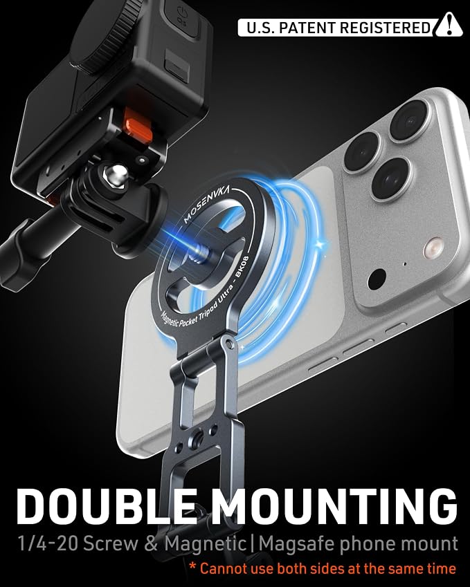 MOSENVKA Dual Magnetic Phone Tripod - Image 2