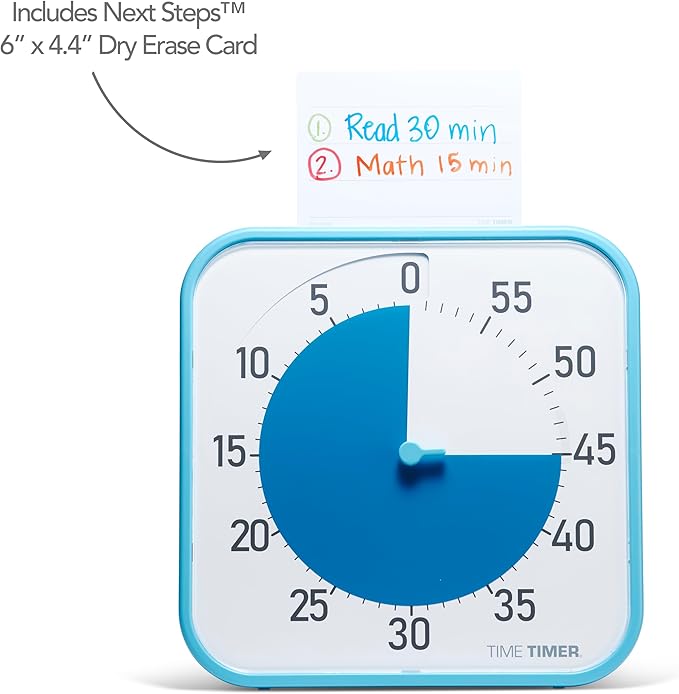 Time Timer Original 12" Visual Countdown Timer – Large 60-Minute Silent - Image 2