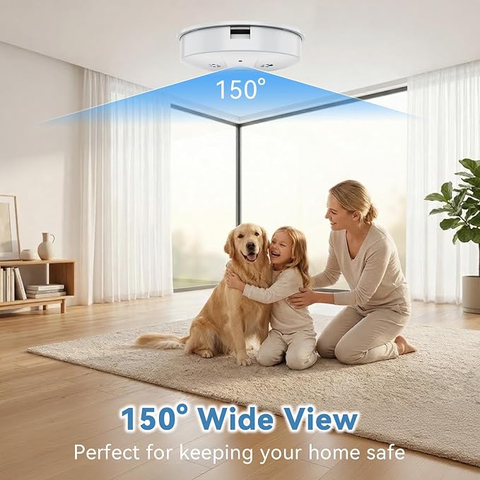 1080P HD Wireless Camera Smoke Detector - Image 9