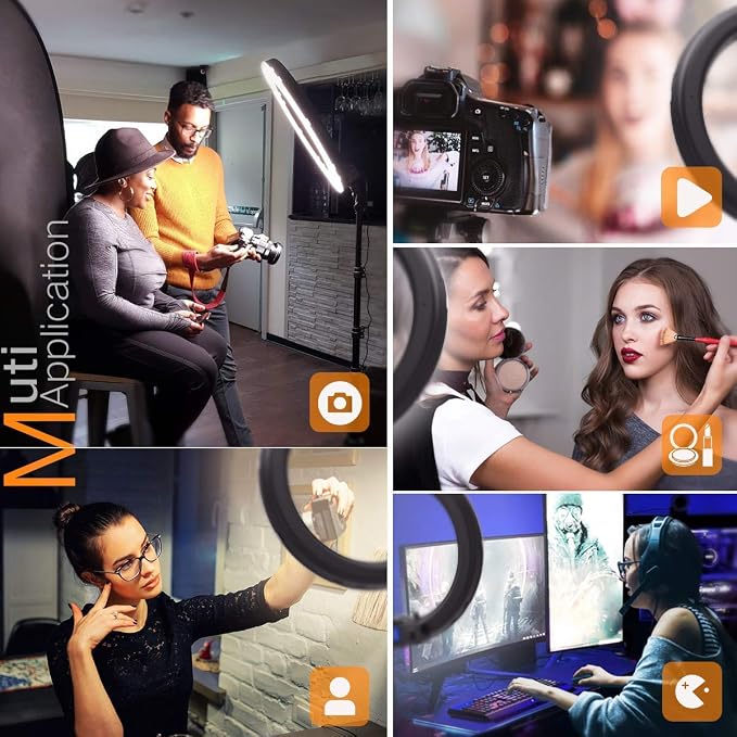 Pixel Ring Light, 55W 3000-5800K CRI≥97 Light Ring - Image 4