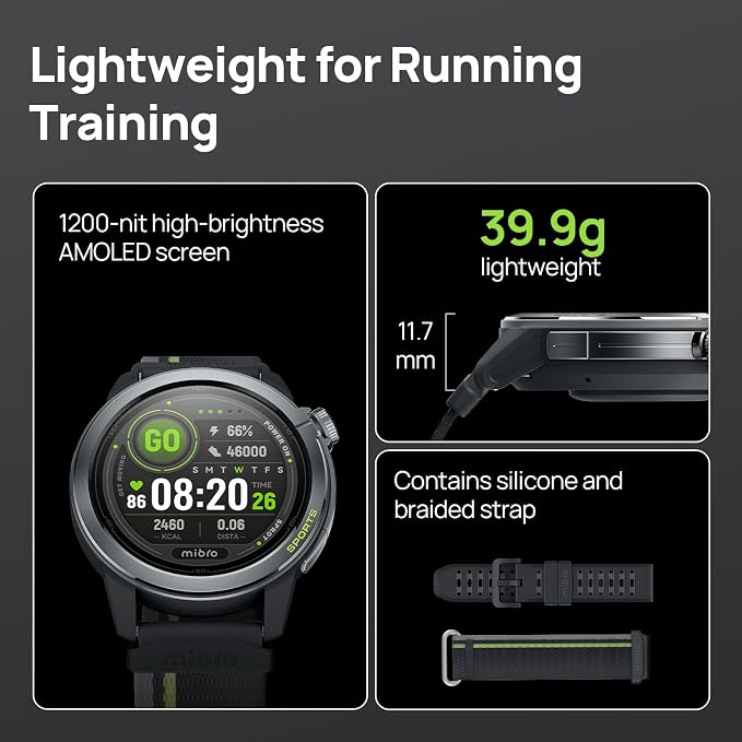 mibro GS Active2 Running GPS Smartwatch - Image 2