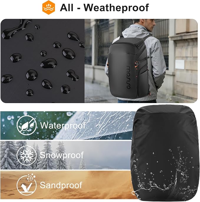 MOSISO Camera Backpack, DSLR/SLR/Mirrorless Photography Camera Bag Waterproof - Image 4