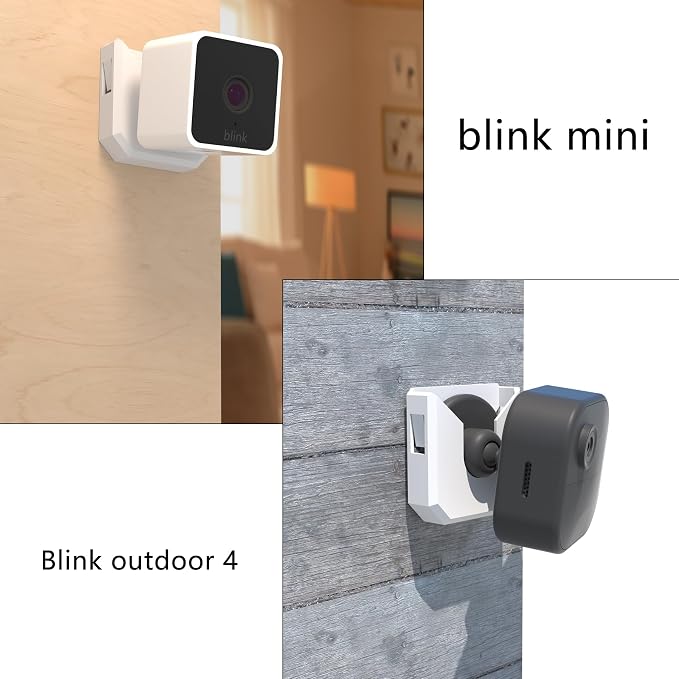 Zwolf 4 Pack Wall Mount for Blink Mini 2 Outdoor 4 Camera Blink Mini 2K+ - Image 5