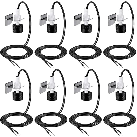 8 Pack AC Pan Float Switch Compatible by Gulfmew