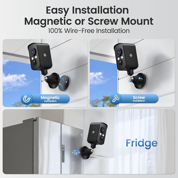 4G LTE Cellular Security Camera Wireless Outdoor, No WiFi Needed, 300° Pan - Image 4