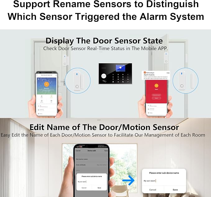 Wireless Home Alarm System, Siren Alarm - Image 6