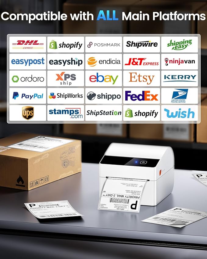 ASprink Bluetooth Shipping Label Printer - Image 6