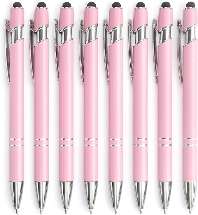Ballpoint Pen 2-in-1 Stylus Retractable Ballpoint Pen by Bribobo
