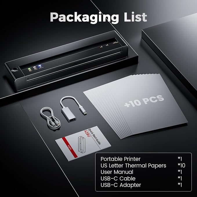 TATTMUSE Portable Printers Wireless - Image 8
