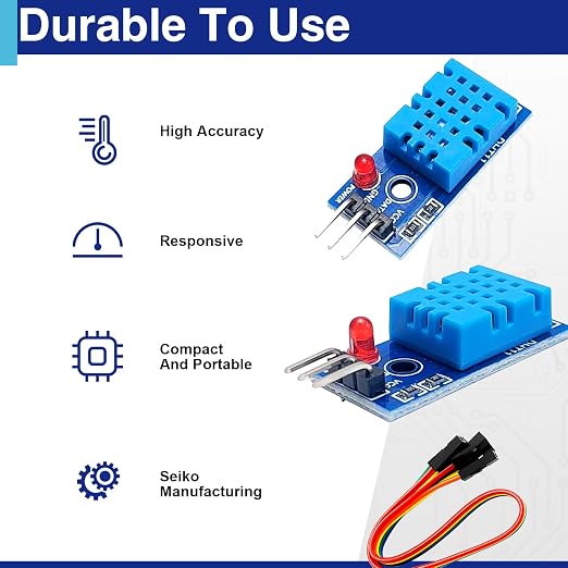 6 Set Digital Temperature and Humidity Sensor Modules, Compatible - Image 6