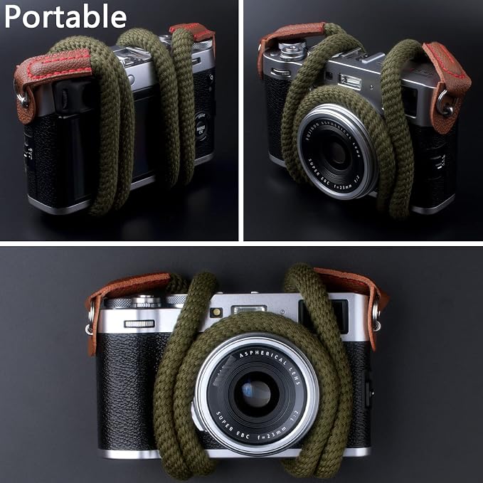 VKO Camera Strap, Soft Rope Camera Neck Strap, Shoulder Strap - Image 6